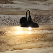Coulson Metal & Glass Outdoor Wall Light